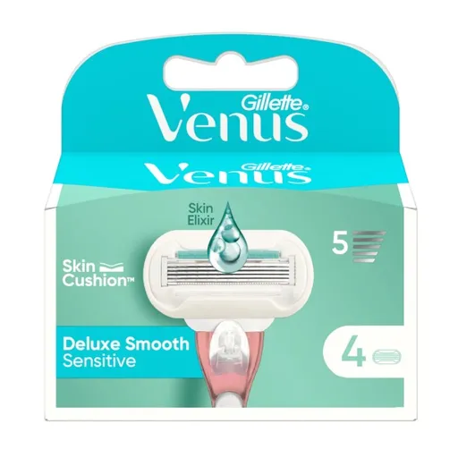 Gillette Cap de rezervă Venus Extra Smooth Sensitive 4 buc.