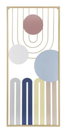 Mauro Ferretti Panou De Perete Colorat -A- cm 37X2X84 | Aosom Romania