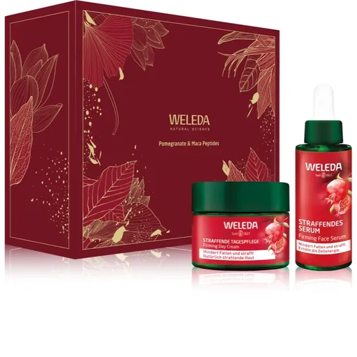 Weleda Pomegranate and Maca peptides set cadou pentru a restabili fermitatea pielii