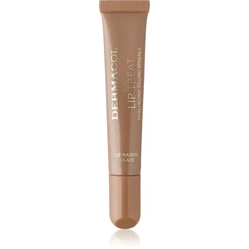 Dermacol Lip Treat lip gloss hidratant culoare 2 Cinnamon Glaze (Vanilla & Cinnamon) 10 ml