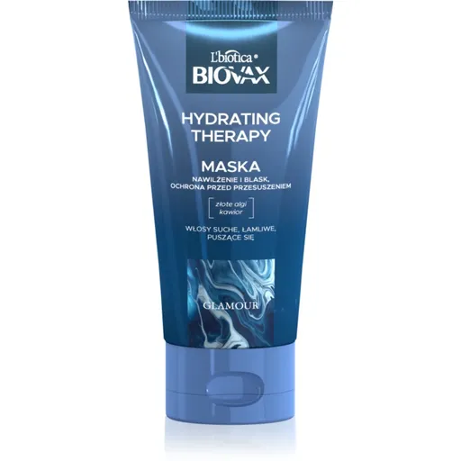 Biovax Glamour Hydrating Therapy masca hidratanta pentru par uscat si indisciplinat 150 ml