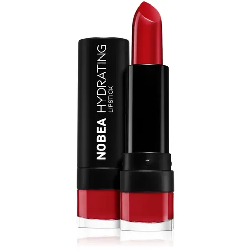 NOBEA Day-to-Day Hydrating Lipstick ruj hidratant culoare Scarlet Red #L13 4.5 g