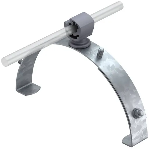 Suport pentru conductor pe acoperis pentru tigla de coama, 180-240 mm, Rd 8-10, FT Obo 5202566