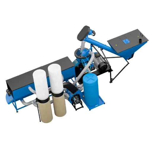 Linie productie peleti MLG 1500 COMBI, 37KW, 500 Kg/h, TMC Ucraina