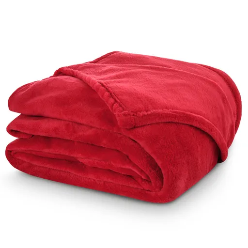 Pătură mcropluș Raspberry , 150 x 200 cm, roșu