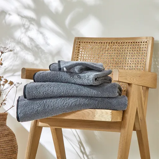 Set textile de baie din terry uni, de calitate luxoasă, colecția Intemporelle