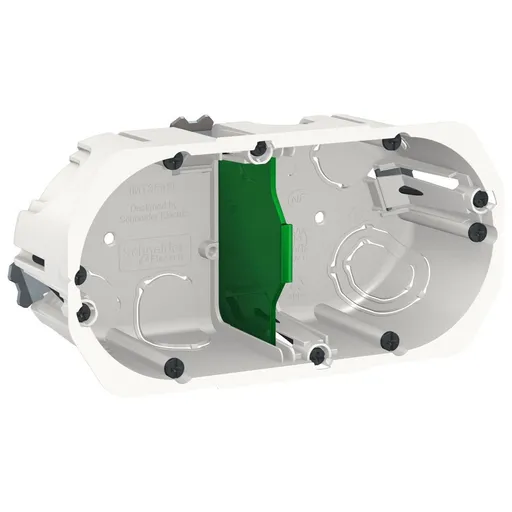 Doza ST rotunda 2 posturi 67x50 a=50mm Schneider Noua Unica IMT35925