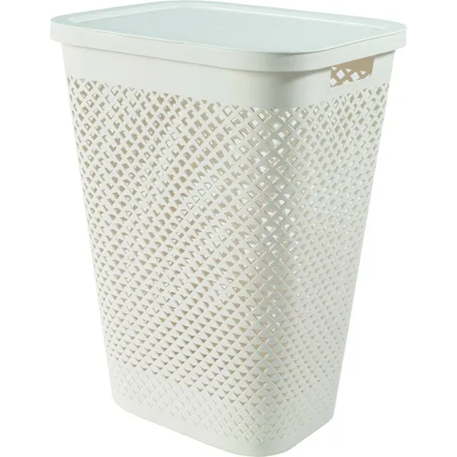 Curver Coș pentru rufe murdare Pure 55 l, bej, bej