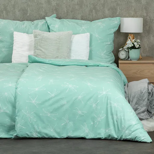Lenjerie de pat din bumbac 4Home Dragonfly, 140 x 200 cm, 70 x 90 cm
