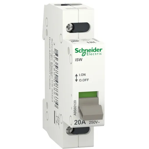 Separator de sarcina ACTI9 ISW 1P 20A 250V Schneider A9S60120
