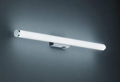 Aplica de perete Mattimo, TRIO, 80.4x5.5 cm, 8.6W, 1x SMD, metal, argintiu