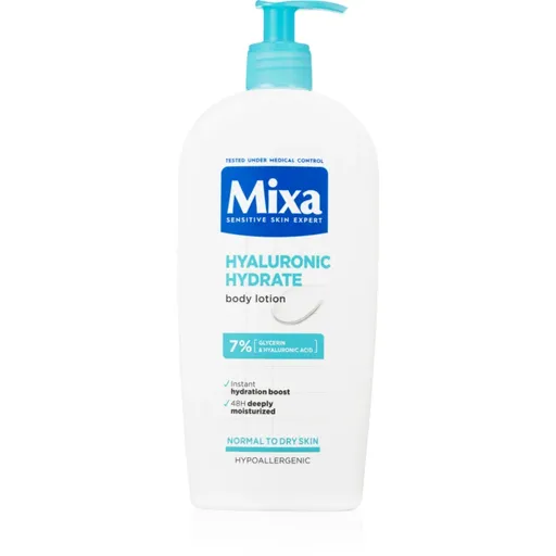 Mixa Hyalurogel Lotiune de corp intensiv hidratanta pentru piele uscata si sensibila 400 ml