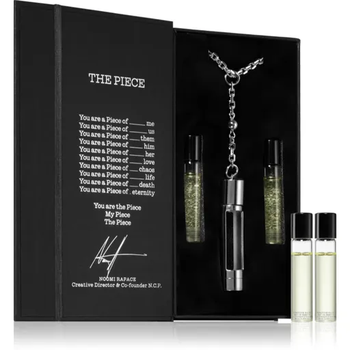 N.C.P. Olfactives THE PIECE - Silver set cadou unisex 5 ml