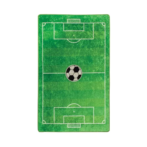 Covor camera copii Chilai Home 876CHL1107, 100x160 cm, Tesatura 100% catifea, Antibacterian, Verde