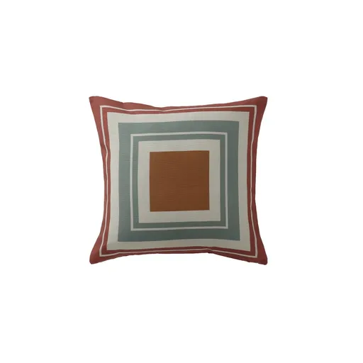 Set de 2 fețe de pernă cu imprimeu rame