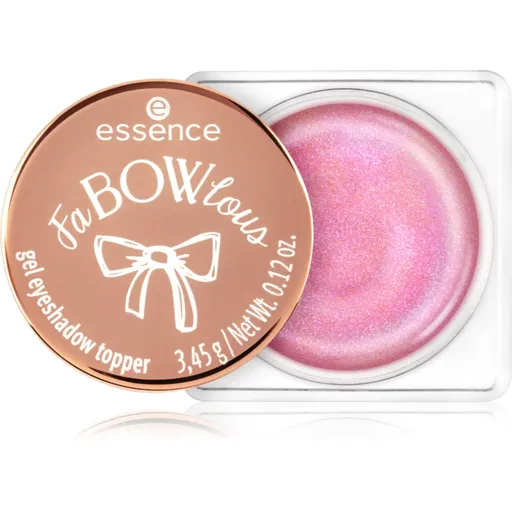 essence FaBOWlous eyeliner-gel cu particule stralucitoare culoare 01 Bow, So Dazzling! 3.45 g