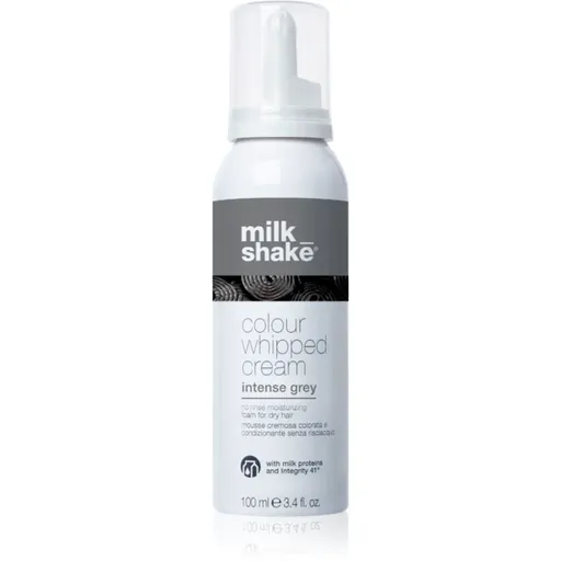 milk_shake® Colour Whipped Cream spuma tonica pentru toate tipurile de păr Intense gray 100 ml
