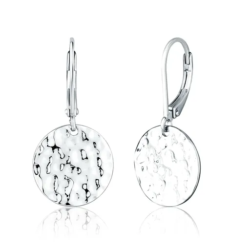 JVD Cercei din argint cu zircon transparent SVLE2905X610000