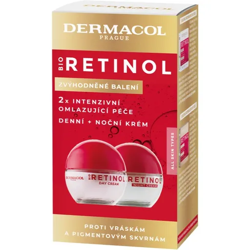 Dermacol Bio Retinol crema de zi si de noapte pachet duo