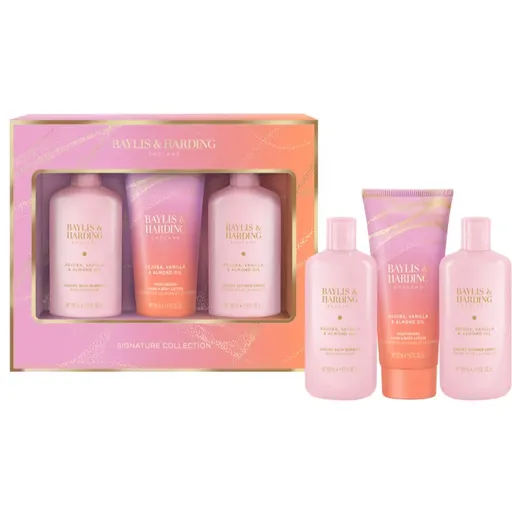Baylis & Harding Jojoba, Vanilla & Almond Oil set cadou pentru femei cu ulei de migdale