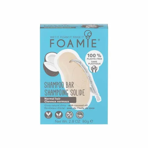 Foamie Șampon solid pentru par normal Shake Your sCoconut 80 g