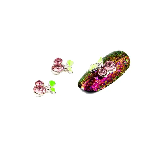 Cristale Unghii Cherry Nr. 63, Set 3 buc