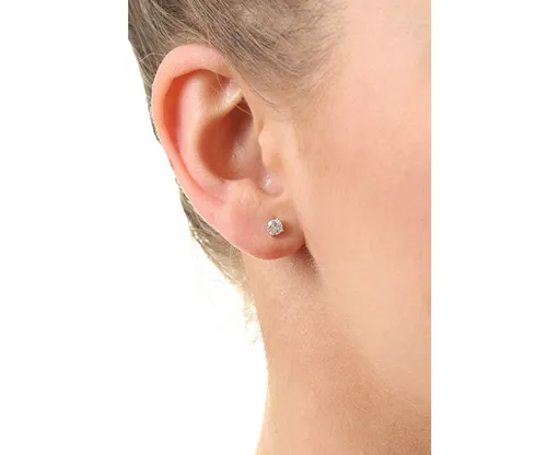 MOISS Cercei fermecători cu zirconii E000143 0,4 cm