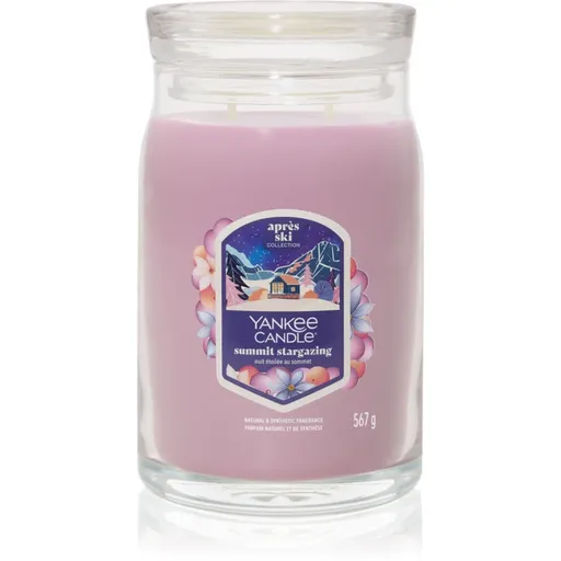 Yankee Candle Summit Stargazing lumânare parfumată Signature 567 g