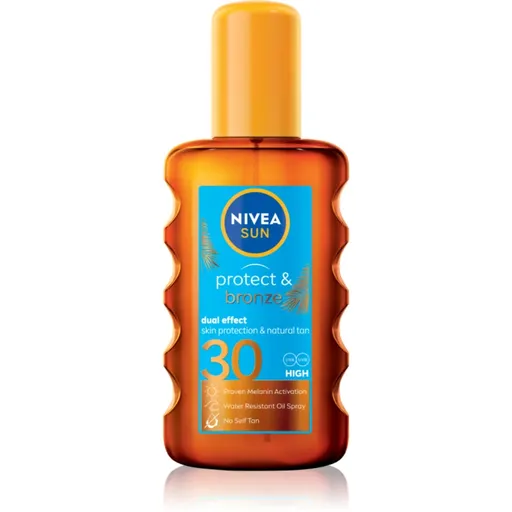 NIVEA SUN Protect & Bronze ulei de bronzat pentru piele uscata SPF 30 200 ml