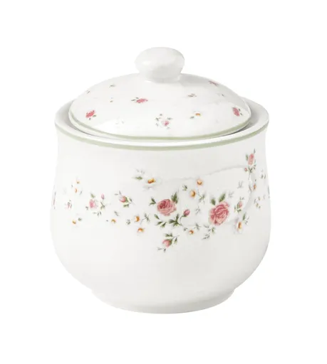 Zaharnita cu capac, Nonna Rosa, Brandani, 10x11.5 cm, portelan