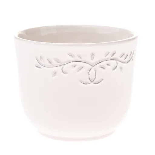 Ghiveci ceramic Ramillete bej, 12 x 10 cm