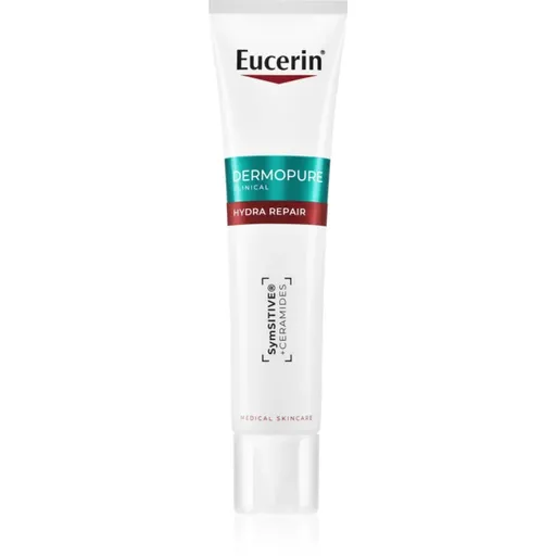 Eucerin DermoPure Clinical Hydra Repair crema reparatorie pentru tenul gras, predispus la acnee 40 ml