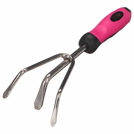 Sixtol Cultivator manual GARDEN PINK ONE, inox, 28cm