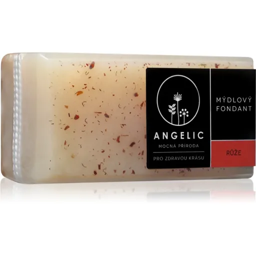 Angelic Soap fondant Růže sapun natural delicat 200 g