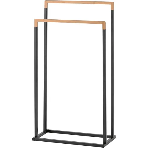 Suport pentru 2 prosoape Spirella Chic 45 x 22 x 85 cm, negru
