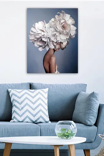 Tablou decorativ, 7436502942952-5070, Cadru: 100% LEMN (grosime: 3 cm), Multicolor