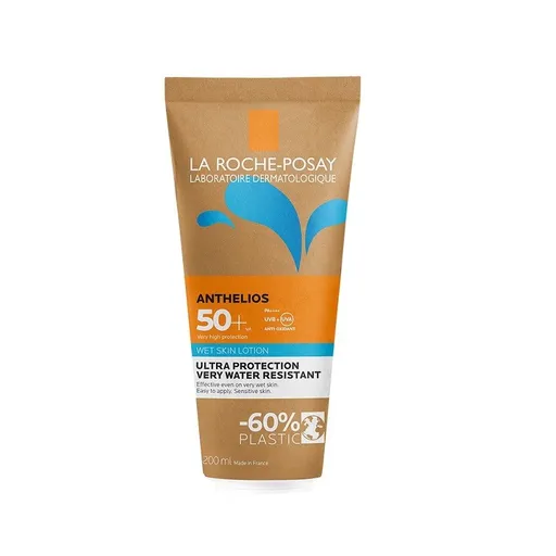 La Roche Posay Lăptișor de bronzare de plajă SPF 50+ Anthelios (Wet Skin Lotion) 200 ml