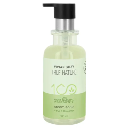 Vivian Gray Săpun lichid cu textură cremoasă True Nature Citrus & Bergamot (Cream Soap) 300 ml