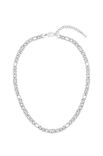 Hugo Boss Colier la modă din oțel cu logo 1580631