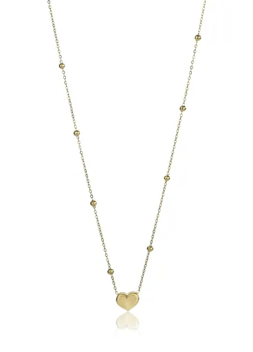Emily Westwood Colier fin placat cu aur pentru femei Inimă Kate EWN24012G
