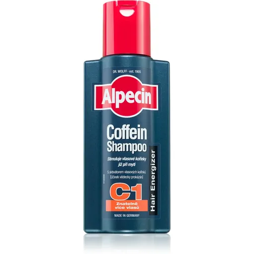 Alpecin Hair Energizer Coffein Shampoo C1 sampon pe baza de cofeina pentru barbati pentru stimularea creșterii părului 250 ml