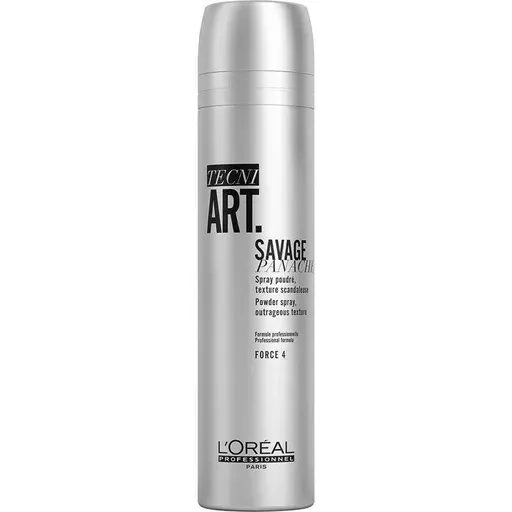 Fixativ cu Pulbere Uscata L'Oreal Professionnel Tecni.Art Savage Panache Pur, 250 ml
