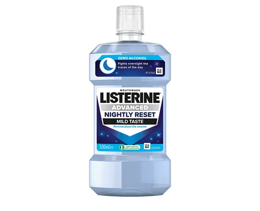 Listerine Apă de gură Advanced Nightly Reset Mild Taste 500 ml