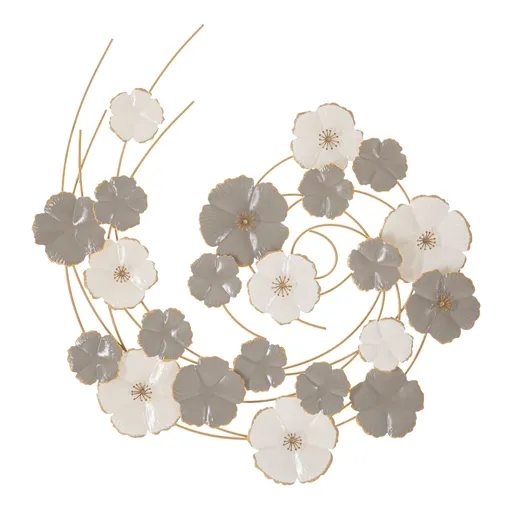 Mauro Ferretti Lotly Panou Fier cm 63,5X5X67,9 | Aosom Romania