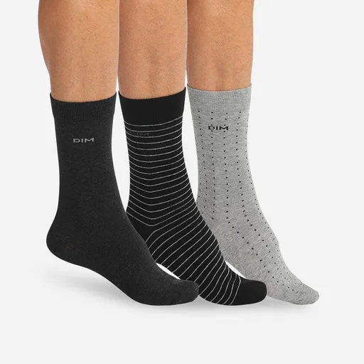 Set de 3 perechi de șosete Coton Style de la DIM