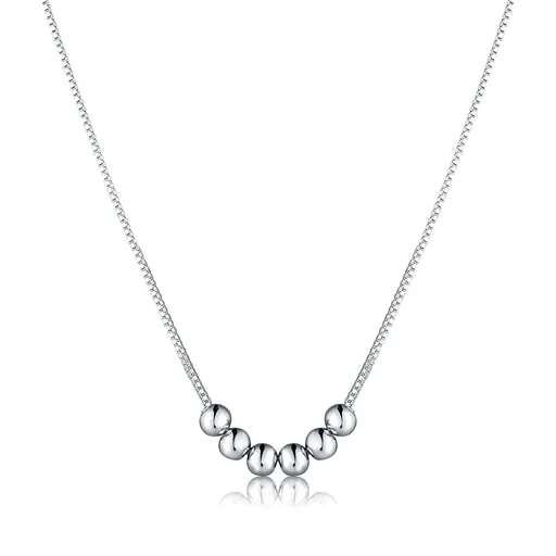 JVD Colier din argint cu mărgele SVLN0596X860045
