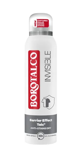 Borotalco Deodorant spray Invisible (Deo Spray) 150 ml