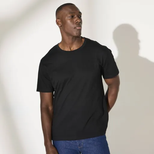 Set de 3 tricouri cu gât rotund și mâneci scurte