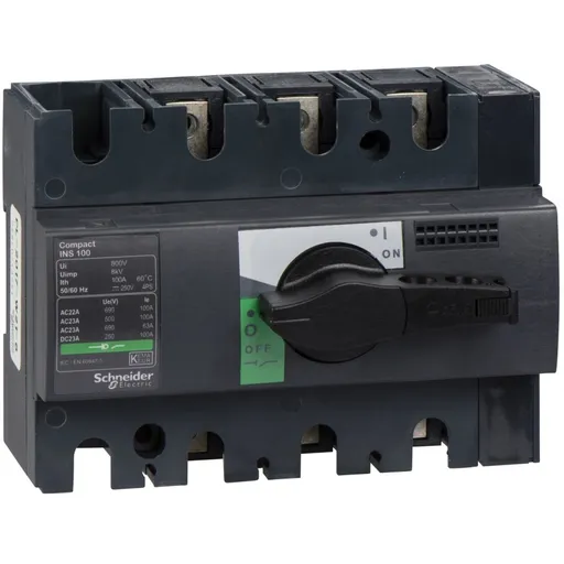 Separator de sarcina tip INS100 3P 100A Schneider 28908