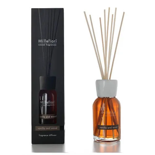 Millefiori Milano Difuzor de aromă Natural Vanilla & Wood 100 ml